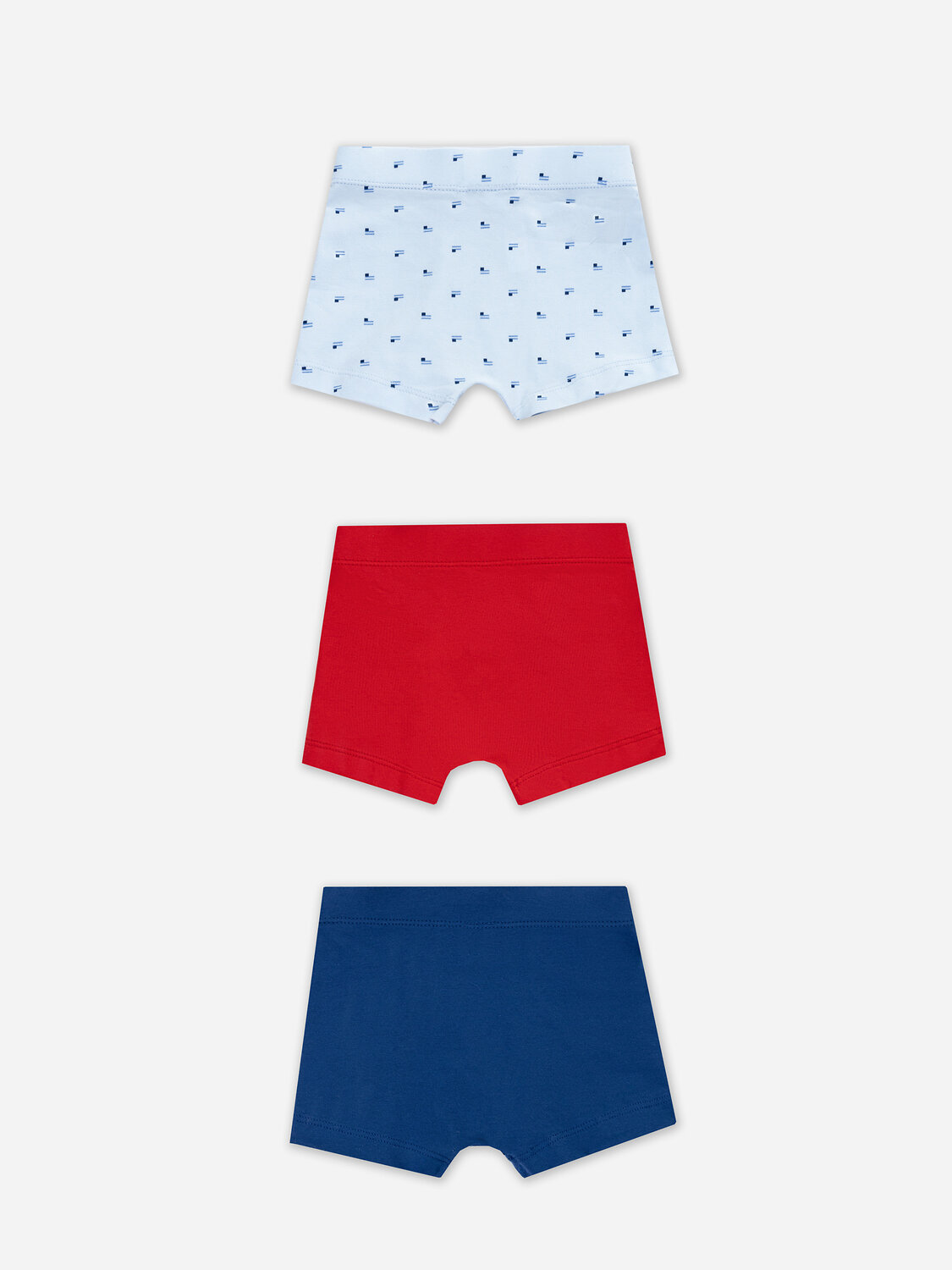 MARK FORMELLE Трусы 589089 413352-3 огненный красный +геометрия на голубом небе  +синий