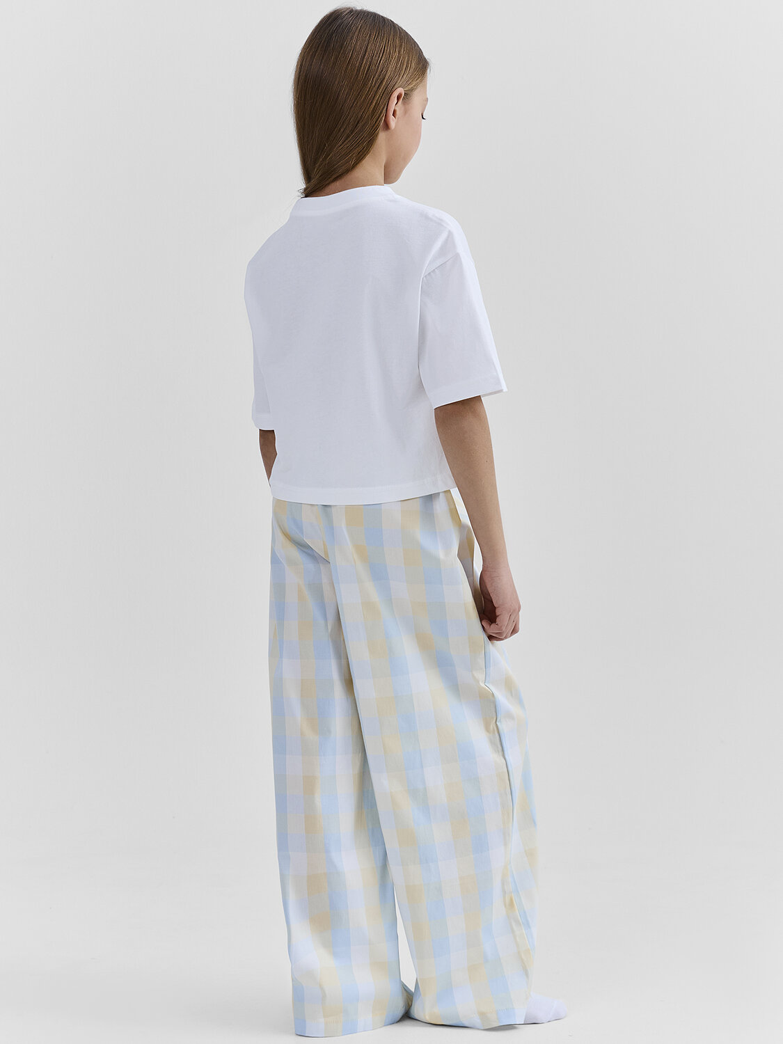 MARK FORMELLE Комплект 589128 567749 белый +желто -голубая клетка