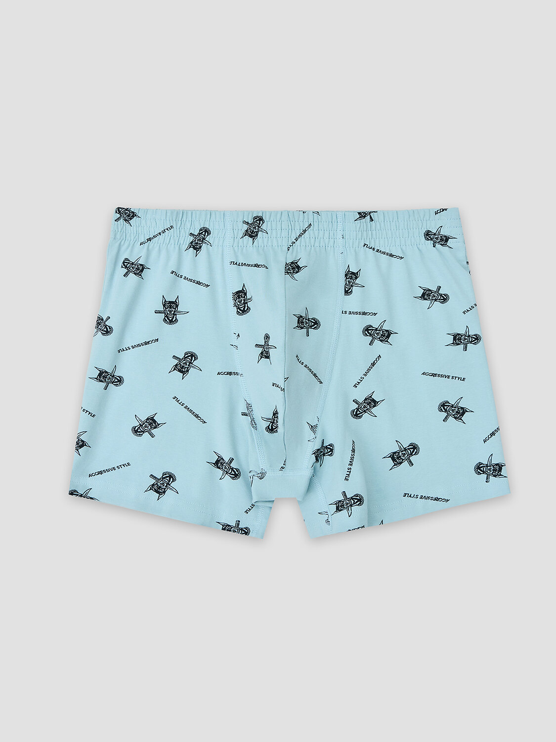 MARK FORMELLE Трусы 589137 411143 доберманы на серо -бирюзовом