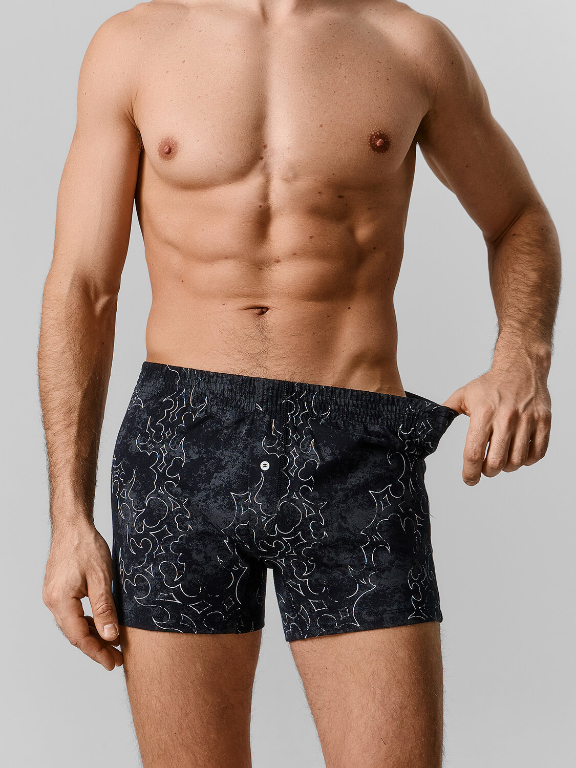 MARK FORMELLE Трусы 589144 411152 разводы на черном