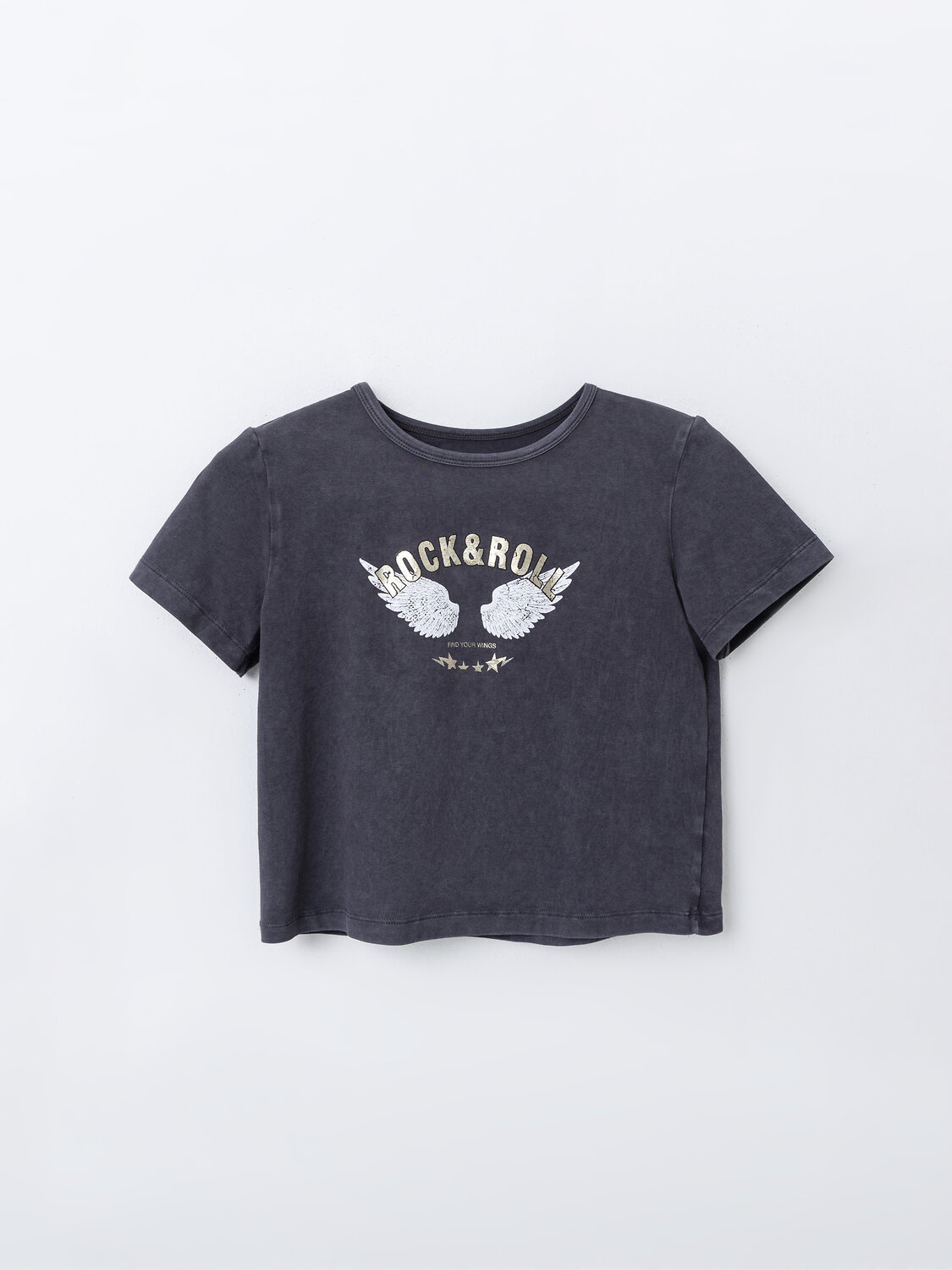 MARK FORMELLE Футболка 589157 117946 ACID WASH обсидиан +печать