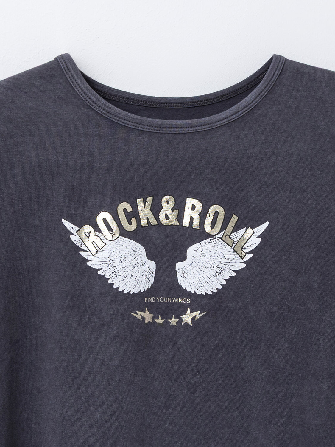 MARK FORMELLE Футболка 589157 117946 ACID WASH обсидиан +печать