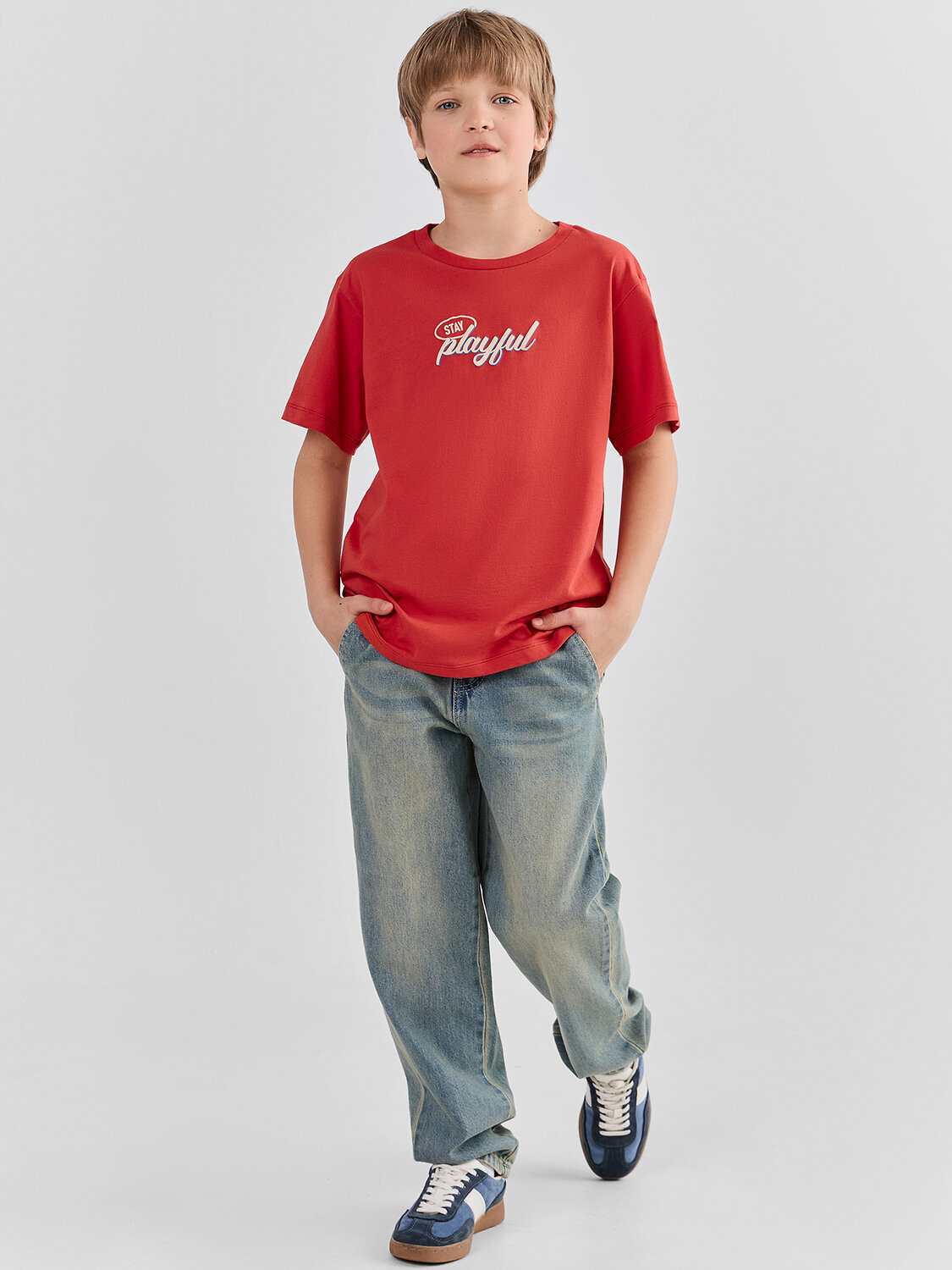 MARK FORMELLE Футболка 589160 113433 красный минерал +печать