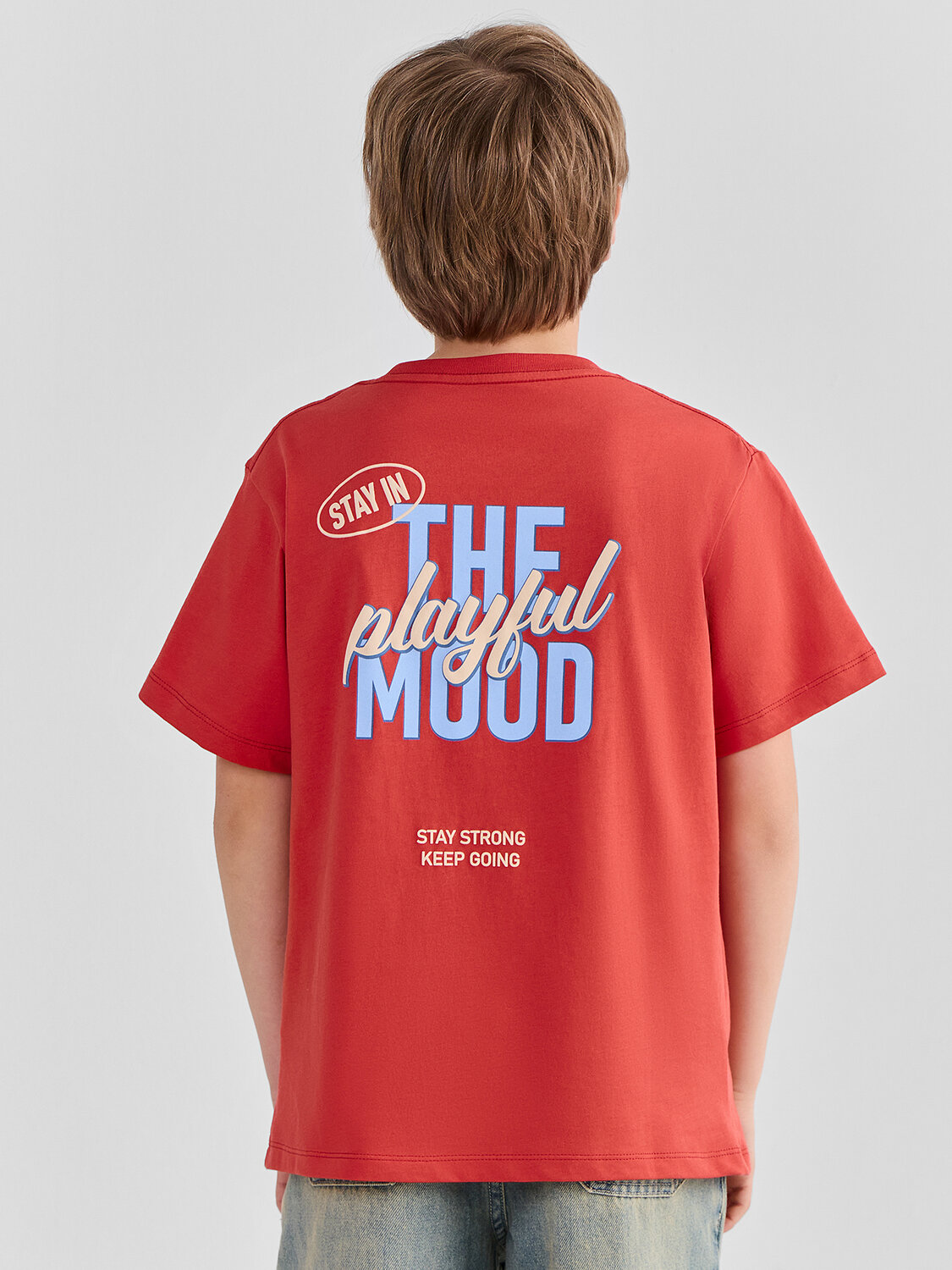 MARK FORMELLE Футболка 589160 113433 красный минерал +печать