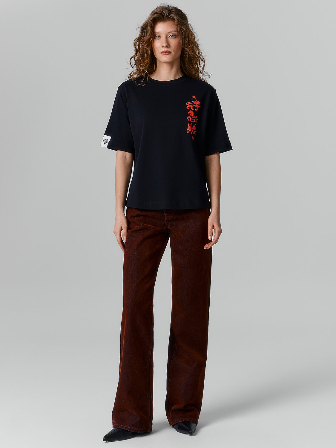 MARK FORMELLE Футболка 589167 112862 черный +печать