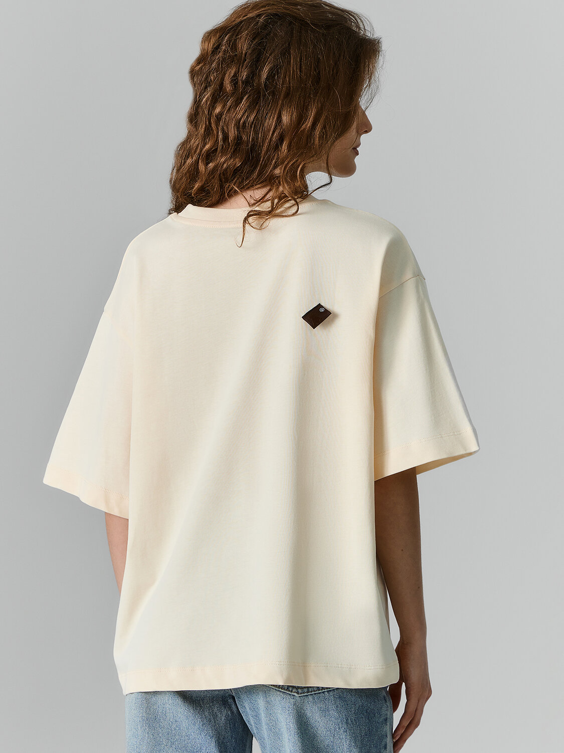 MARK FORMELLE Футболка 589168 112961 сливочное масло +печать