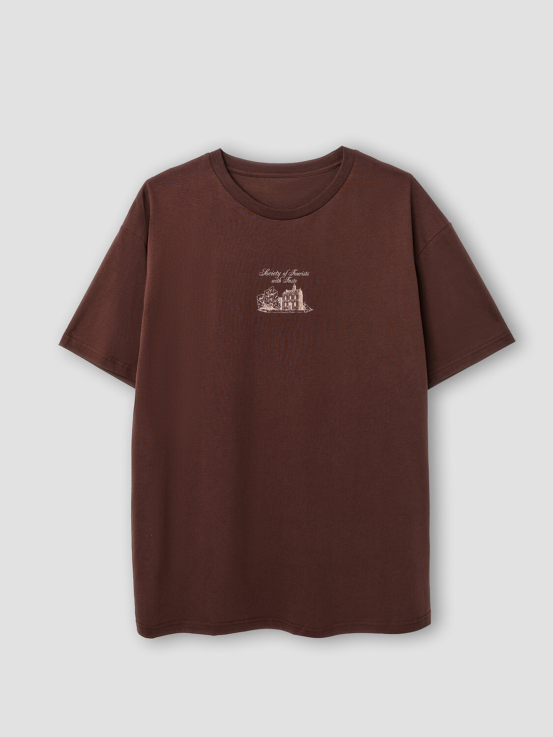 MARK FORMELLE Футболка 589180 111928 кофейное зерно +печать