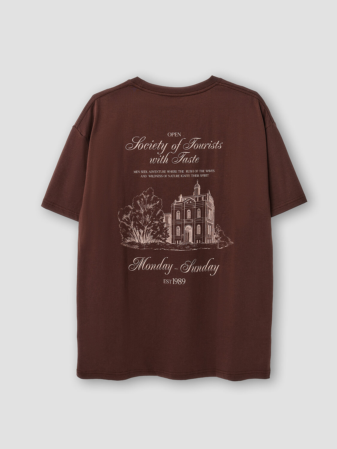 MARK FORMELLE Футболка 589180 111928 кофейное зерно +печать