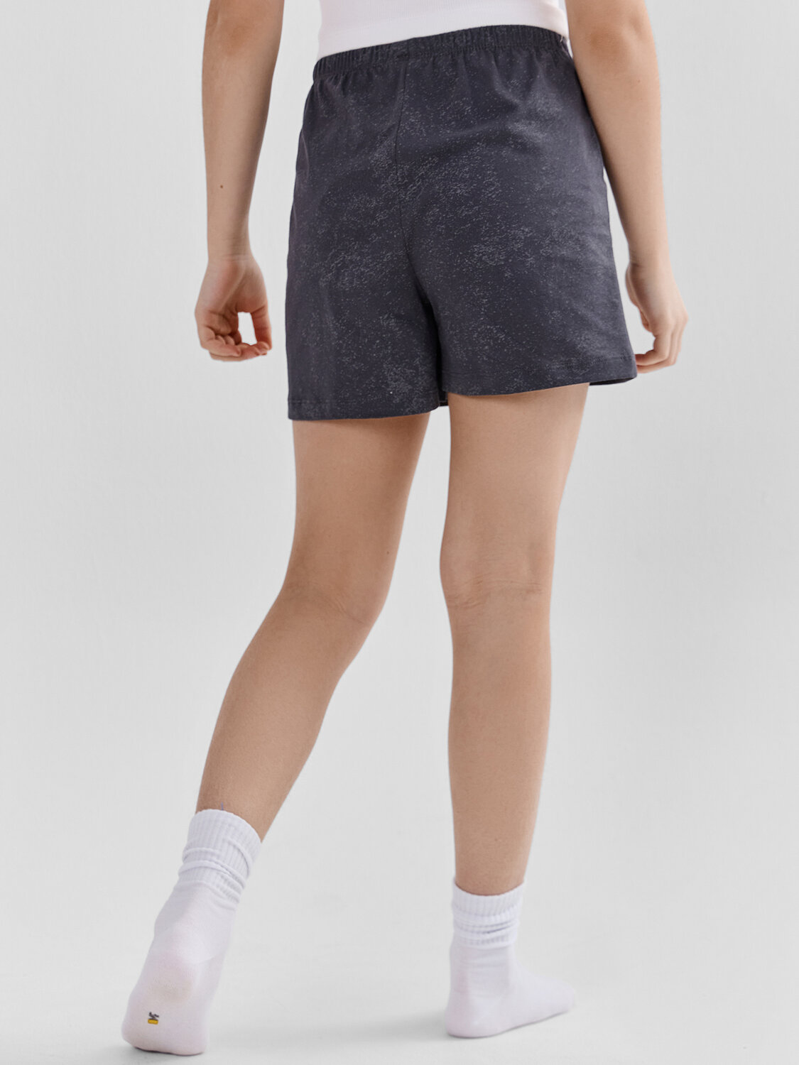 MARK FORMELLE Шорты 589189 537002 серый acid wash +печать