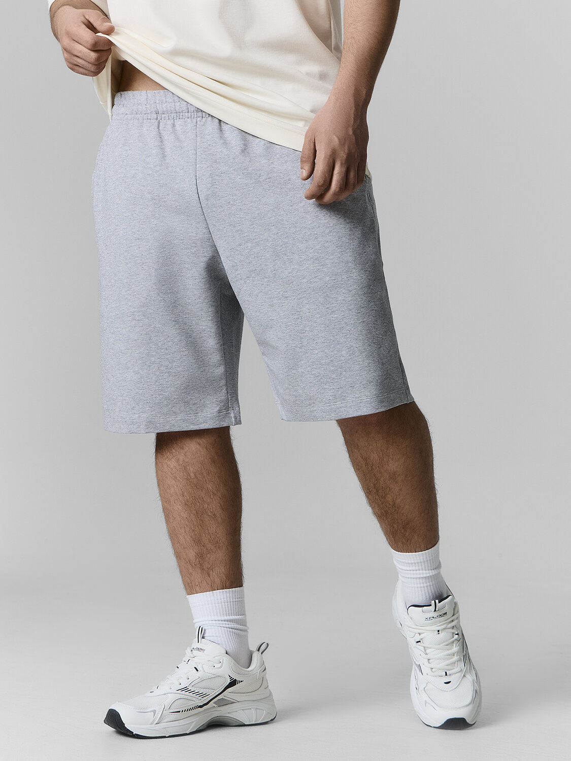 MARK FORMELLE Шорты 589199 131091 средне -серый меланж