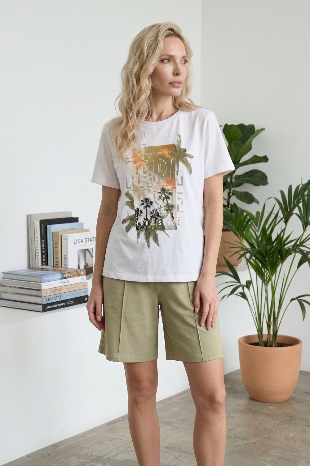 Lika Dress Костюм 589206 10679 Олива