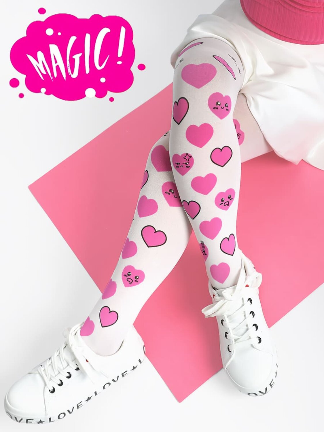 Соль&Перец Колготки 589208 SP1118D белый