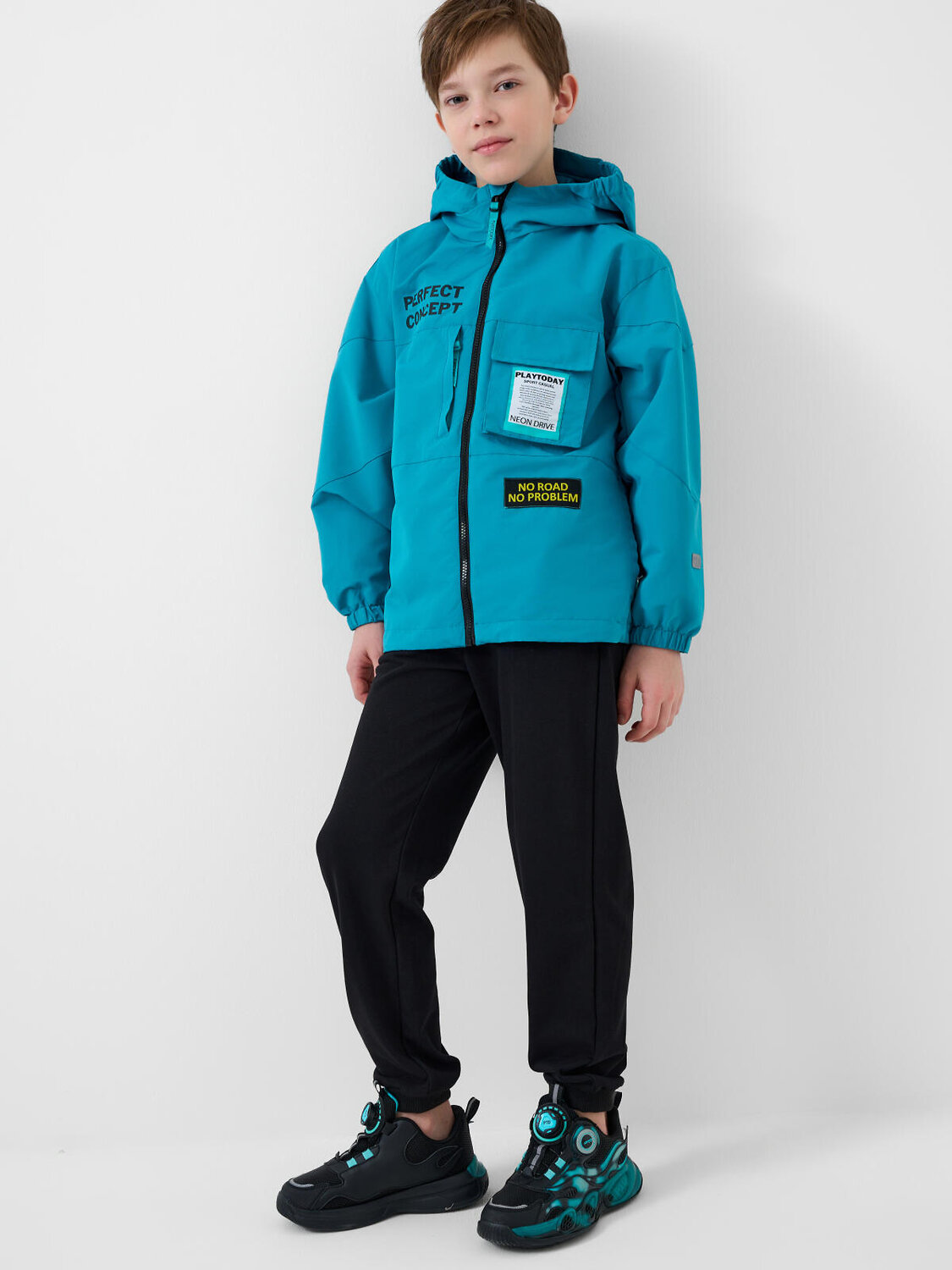 PLAYTODAY Куртка 589247 12611129 бирюзовый