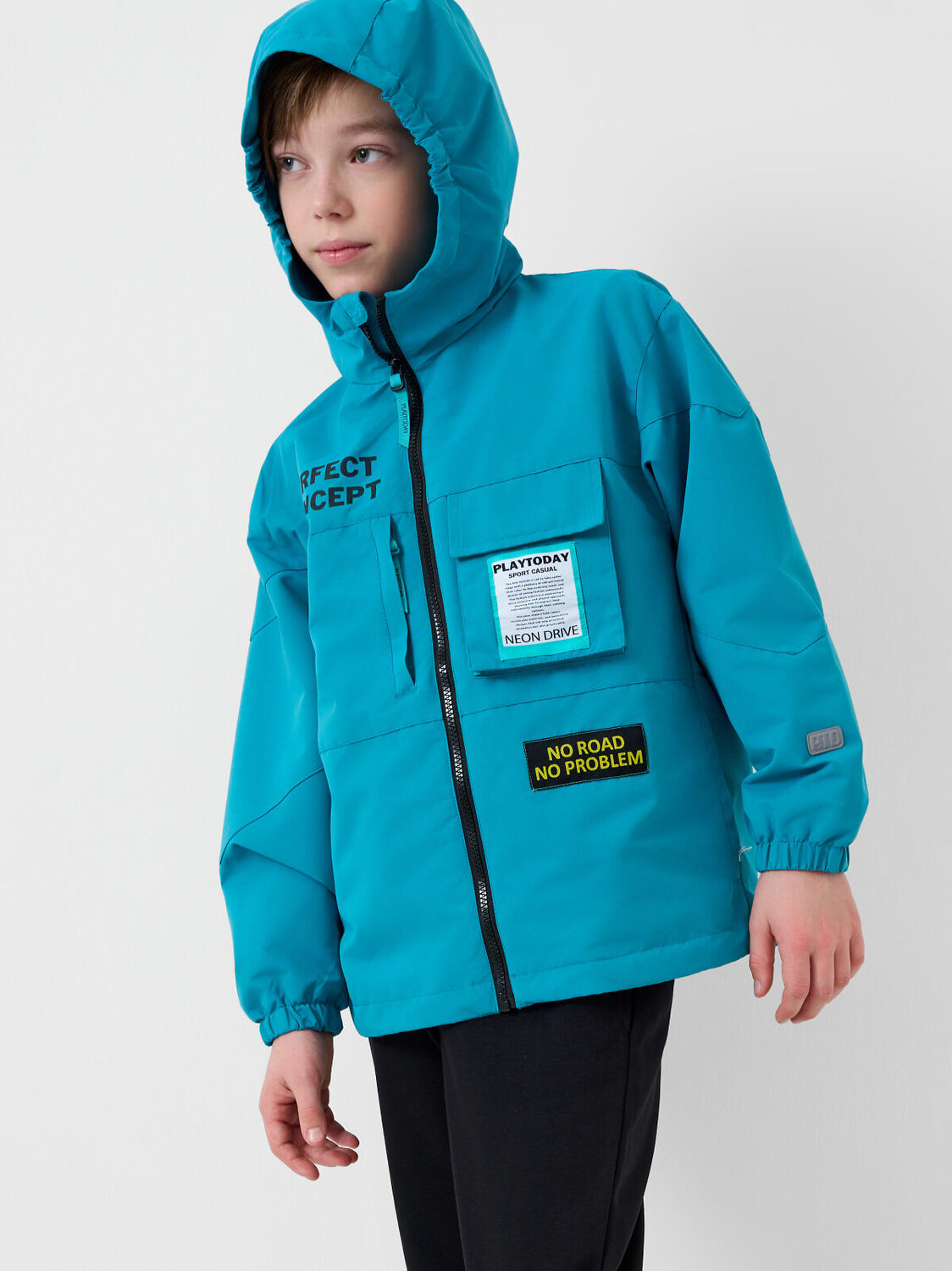 PLAYTODAY Куртка 589247 12611129 бирюзовый