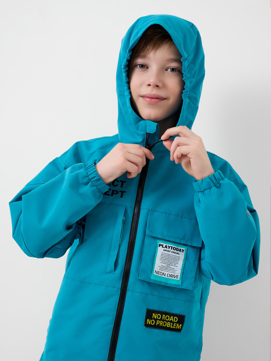 PLAYTODAY Куртка 589247 12611129 бирюзовый