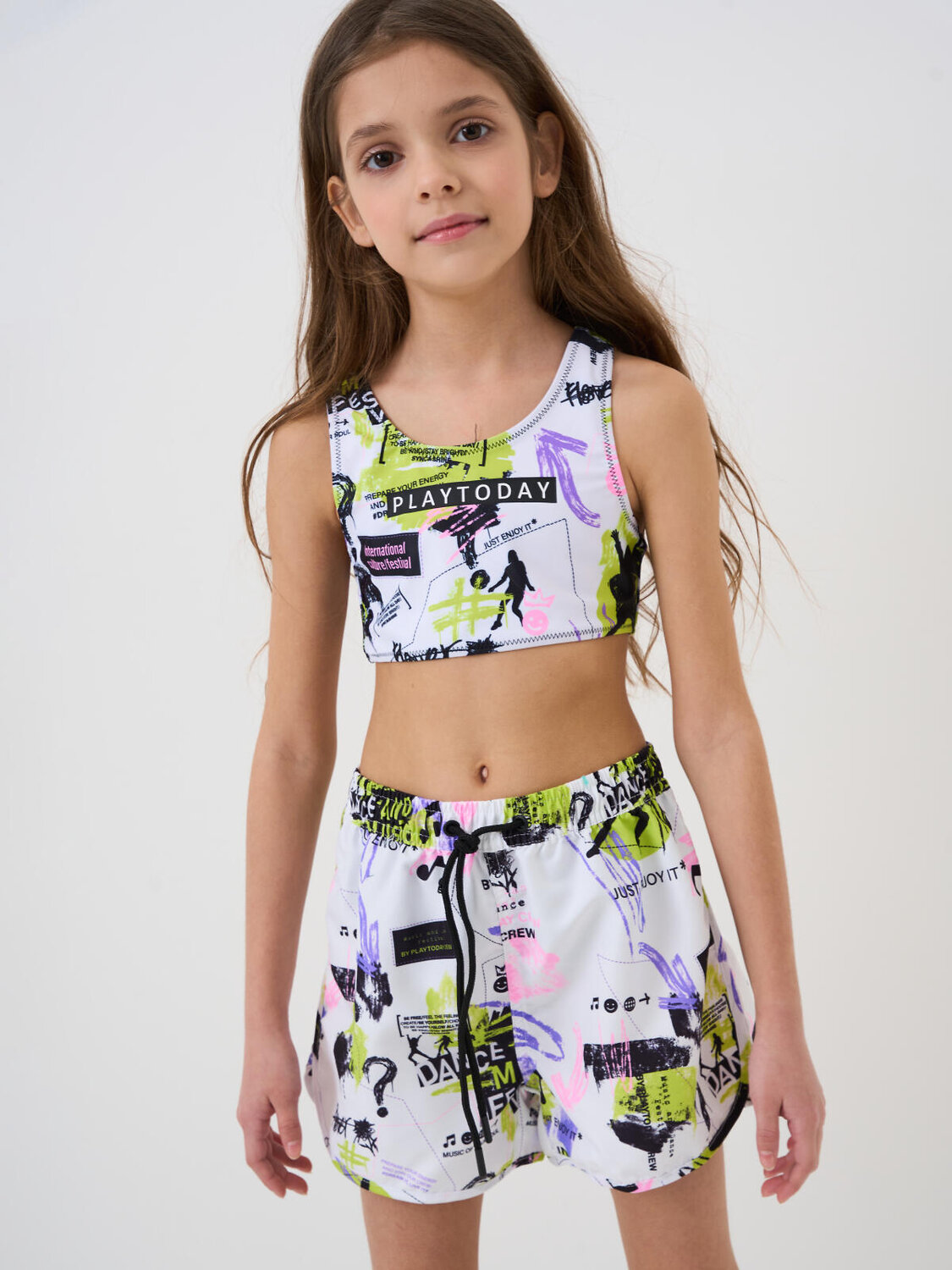 PLAYTODAY Купальный костюм 589258 12621397 разноцветный