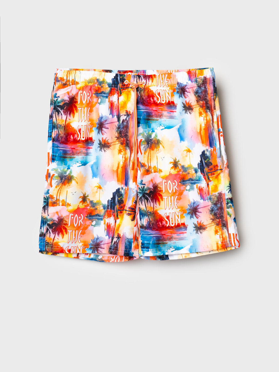 PLAYTODAY Шорты плавательные 589266 12656106 белый,оранжевый