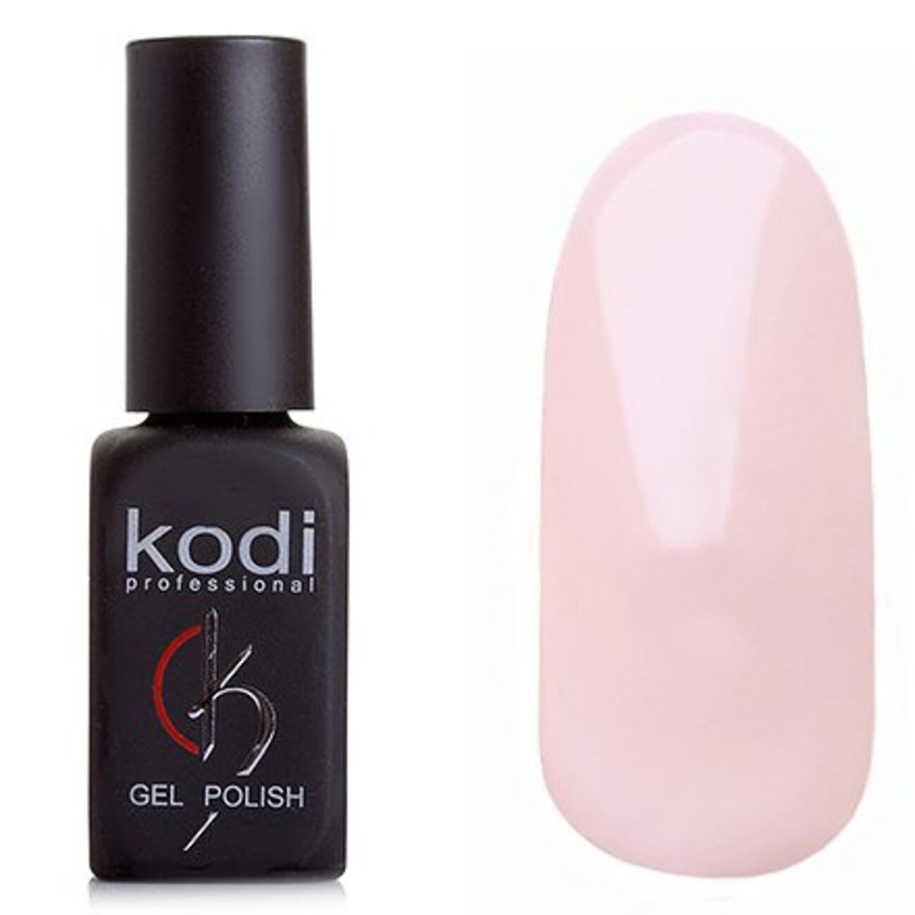 Kodi Гель-лак №062, пастельно-розовый без блёсток и перламутра, плотный, 8 мл 589331 9744 