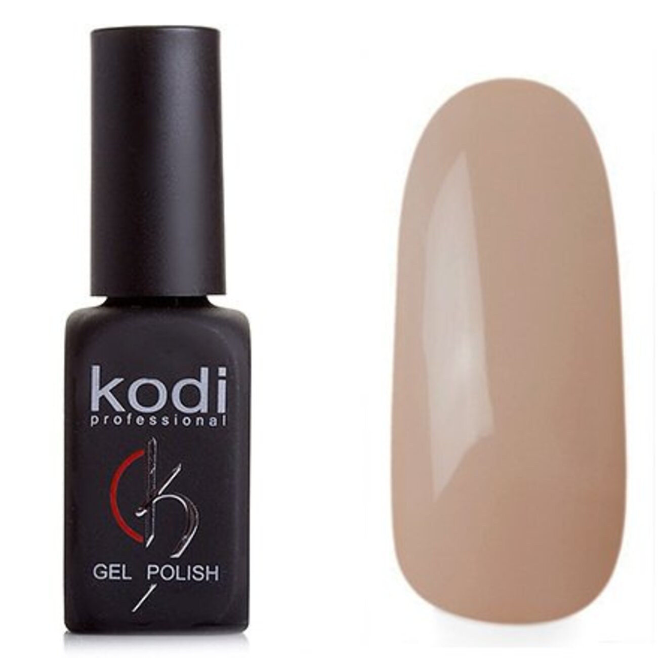 Kodi Гель-лак №067, кремово-коричневый без блесток и перламутра, полупрозрачный, 8 мл 589333 9738 