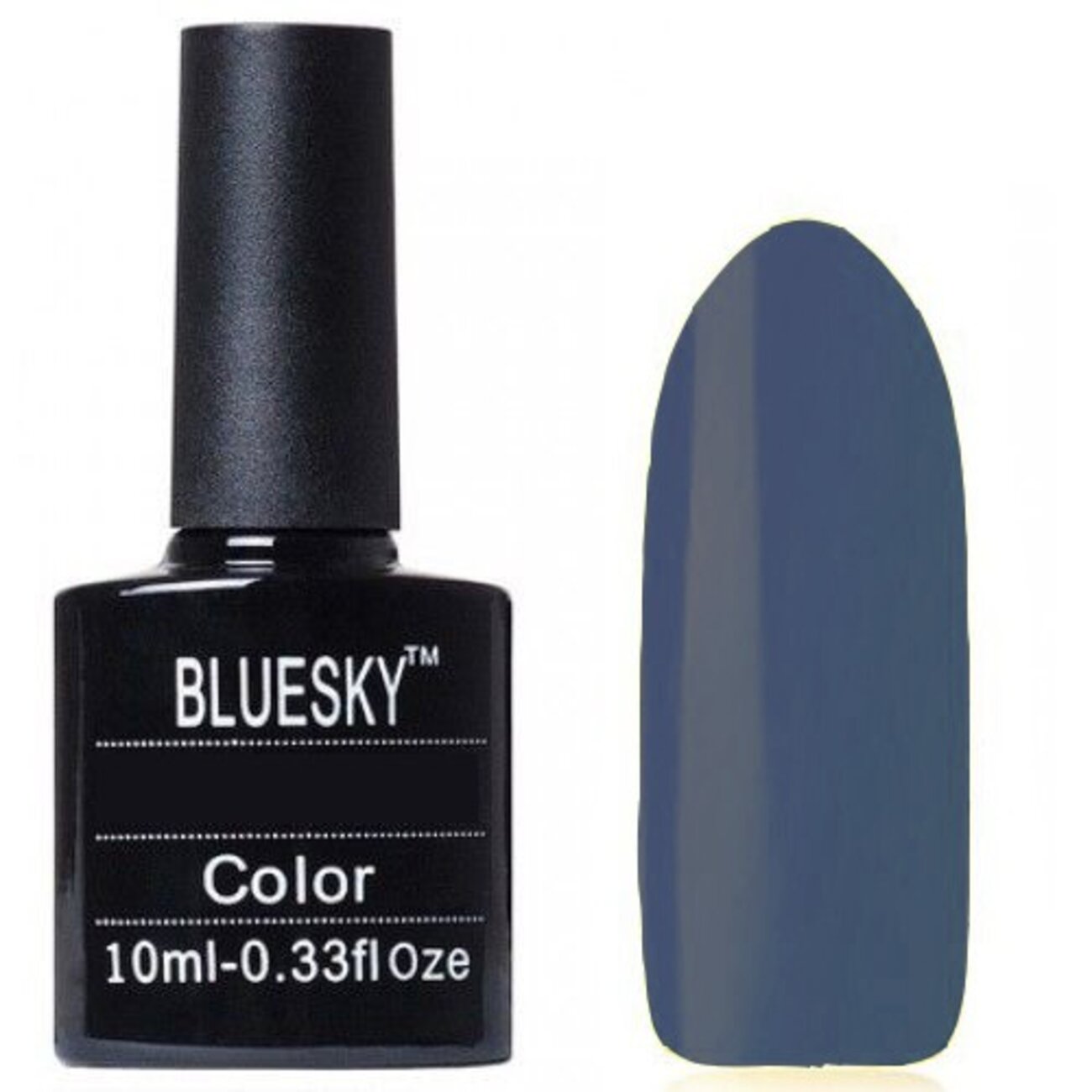 Bluesky Гель-лак 144 FR «Грифельно-сине-серый» 589345 9831 