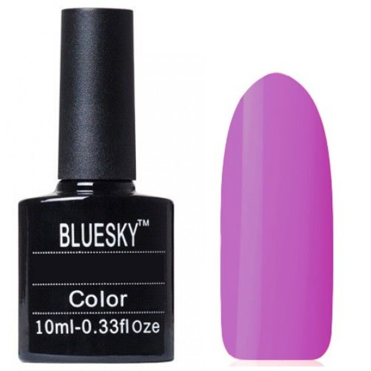 Bluesky Гель-лак 109 CL «Неоновый лиловый» 589349 7901 