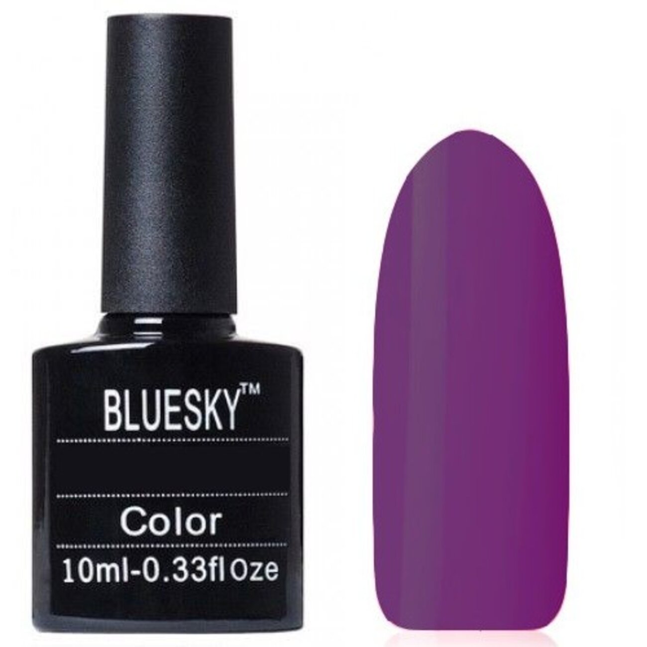 Bluesky Гель-лак 110 CL «Неоновый тёмно-фиолетовый» 589350 7902 