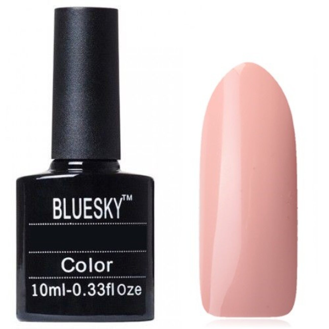 Bluesky Гель-лак 107 FR «Бледный желтовато-розовый» 589370 7603 