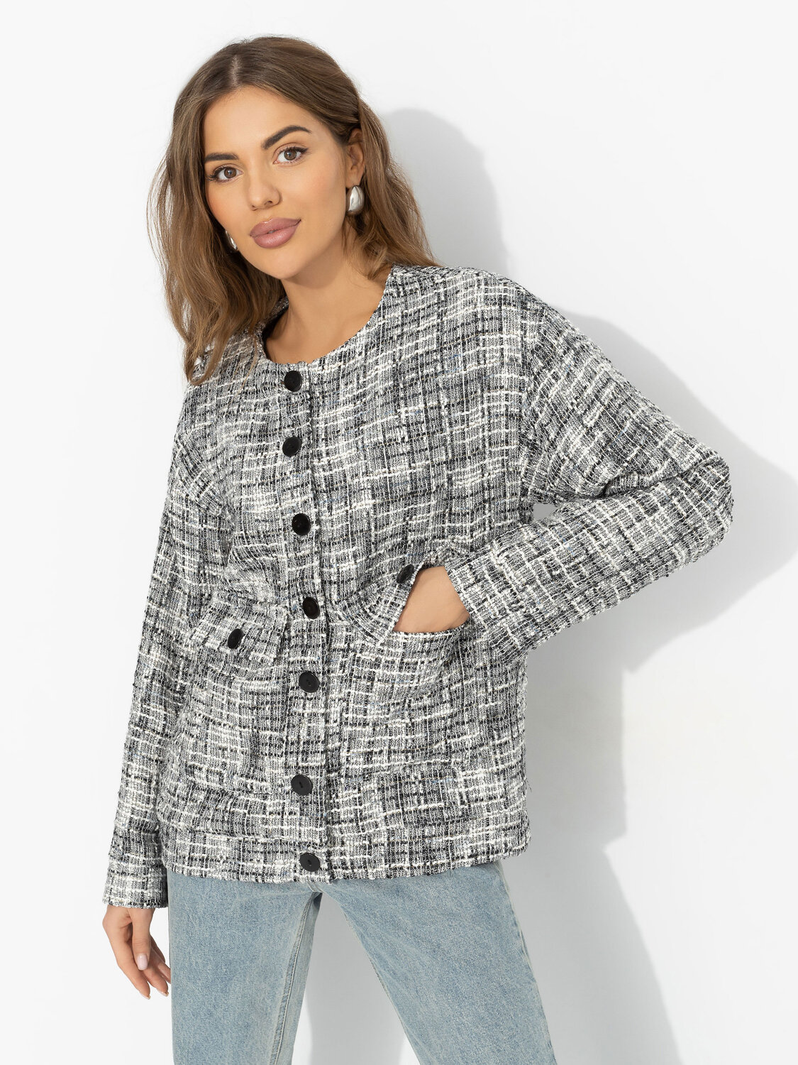 CHARUTTI Бомбер 589426 12798 Серый