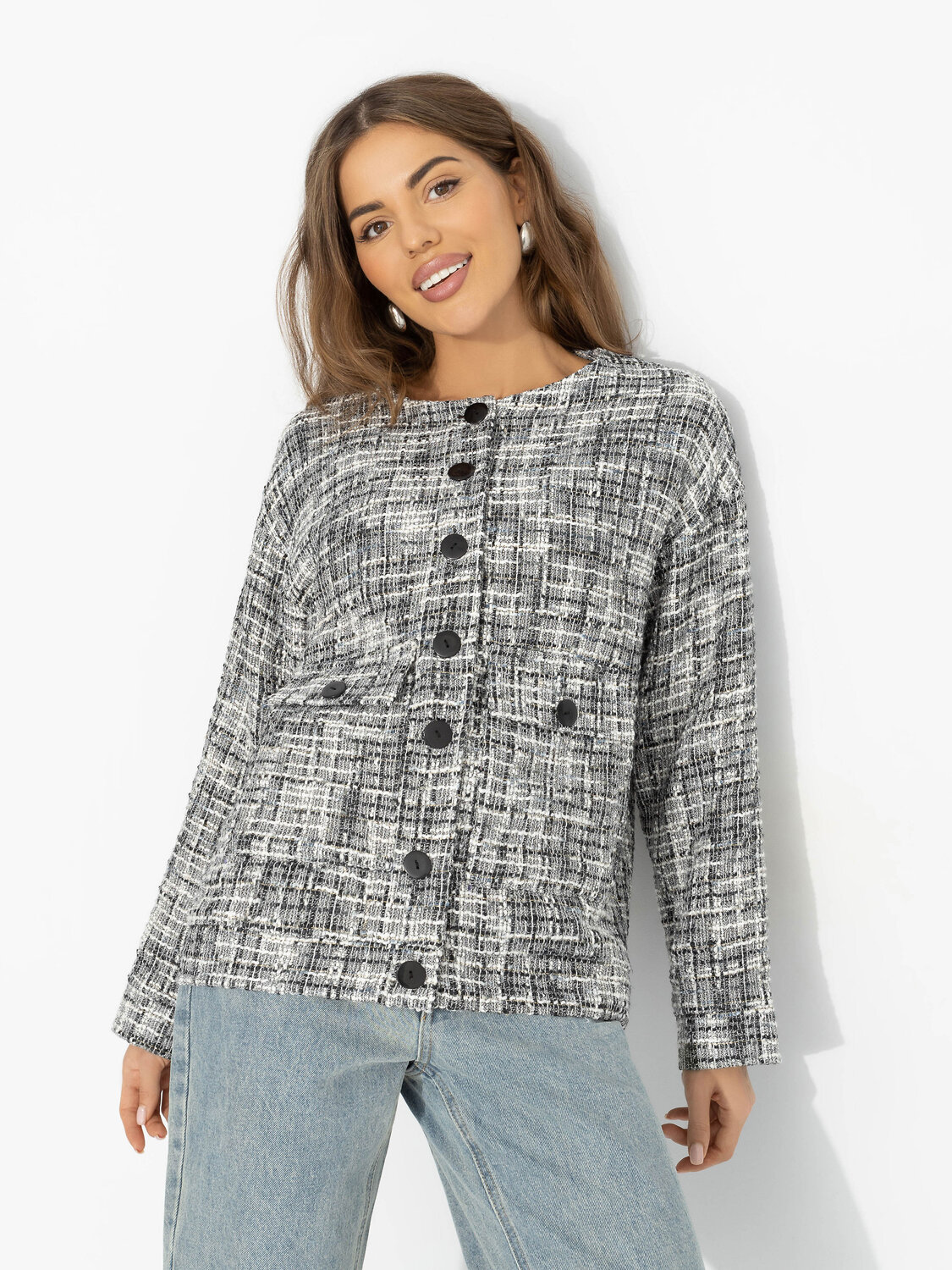 CHARUTTI Бомбер 589426 12798 Серый