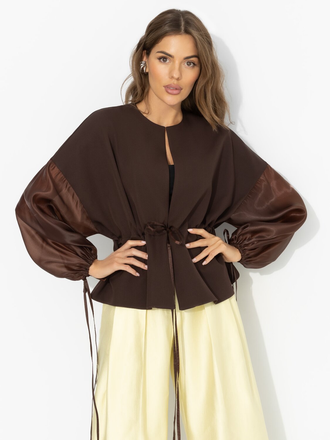 CHARUTTI Жакет 589430 12717 Коричневый