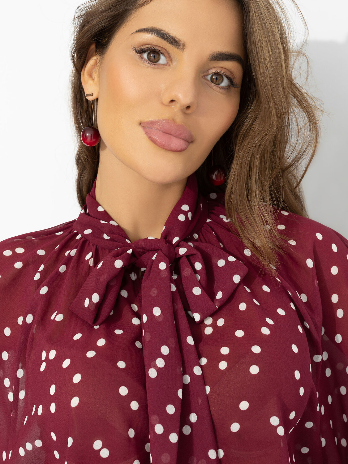 CHARUTTI Блуза 589435 12770 Бордовый