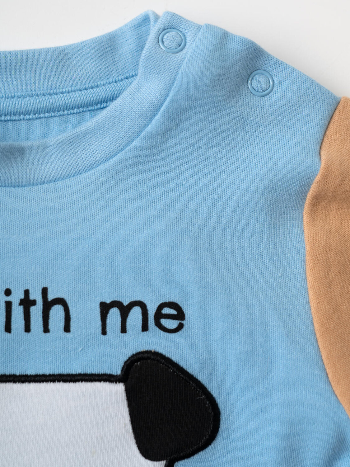 PLAYTODAY Джемпер 589453 12613073 голубой,коричневый,белый