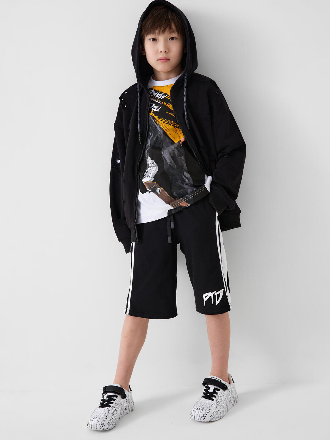 PLAYTODAY Толстовка 589457 12611290 черный