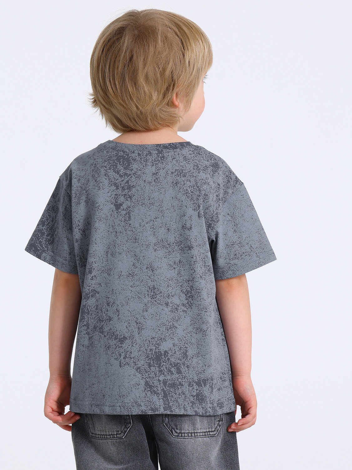 Апрель Футболка 589516 1ПДФК4590001н варенка светло-серый