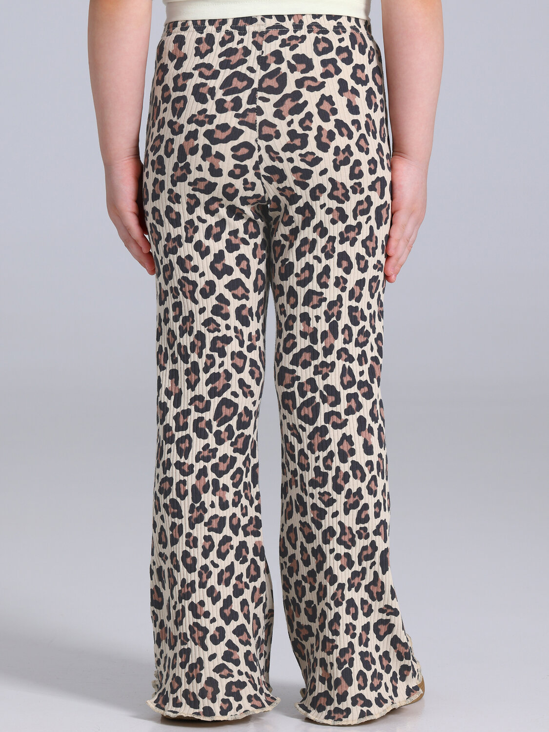 Апрель Брюки 589521 1ДББ5126223н коричневый леопард на бежевом