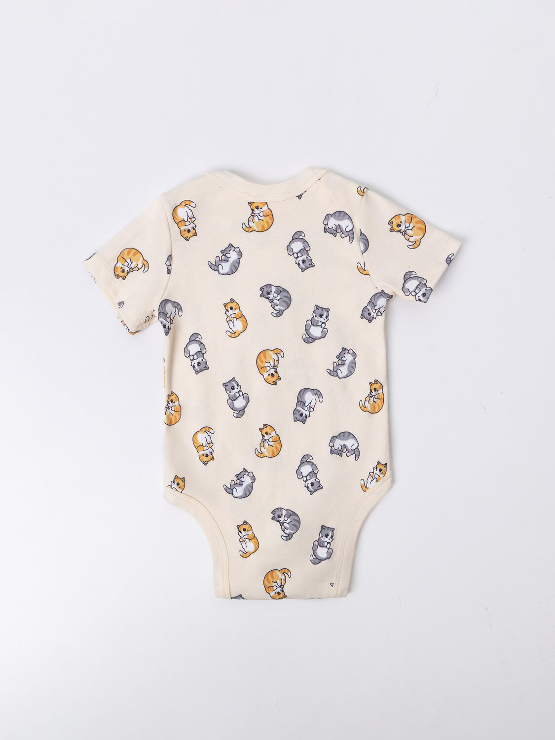 MARK FORMELLE Боди детское 589583 13015-2 котики на слив. масле +полоска на слив. масле