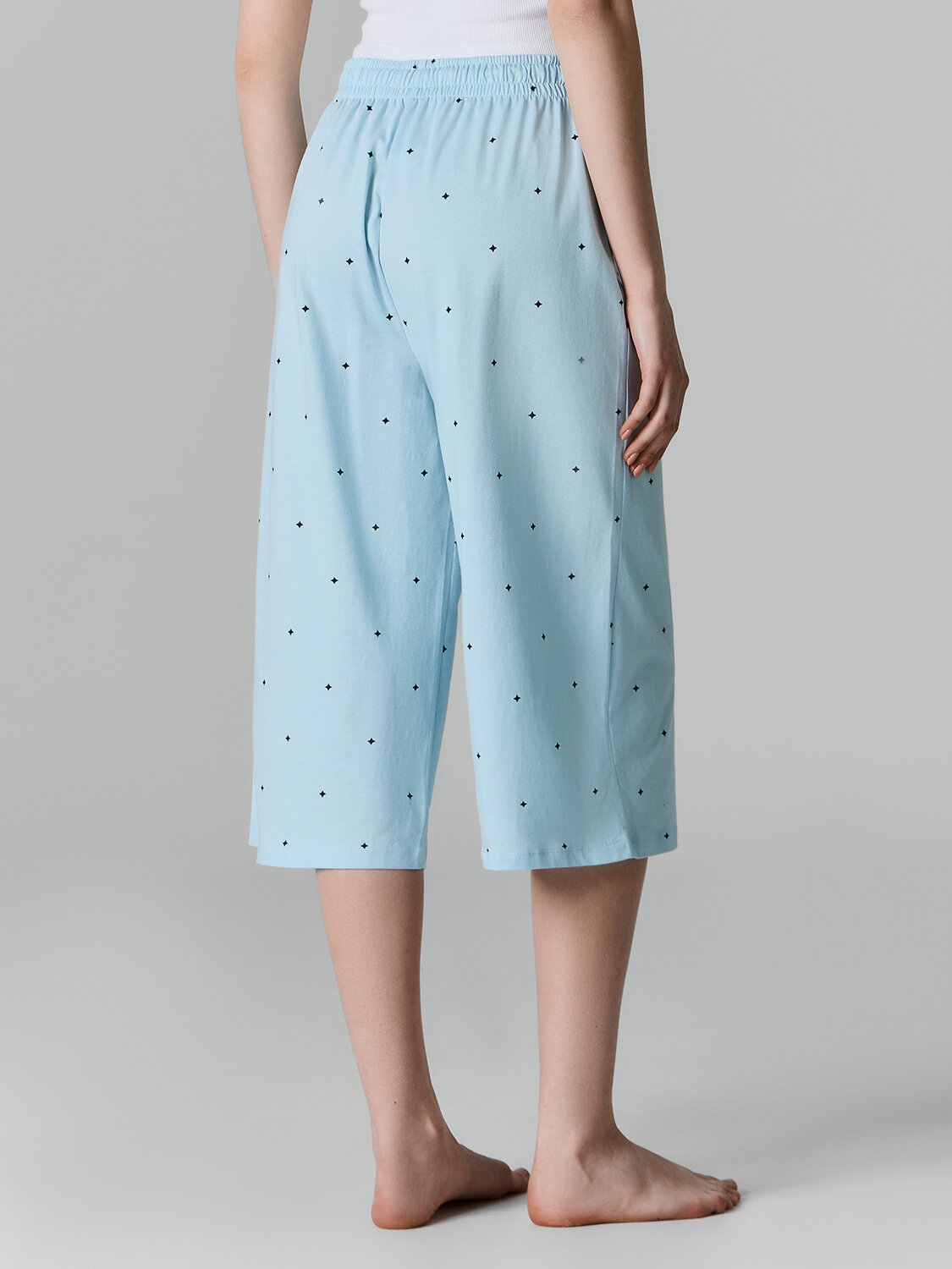 MARK FORMELLE Бриджи 589584 522249 ромбики на голубой дымке