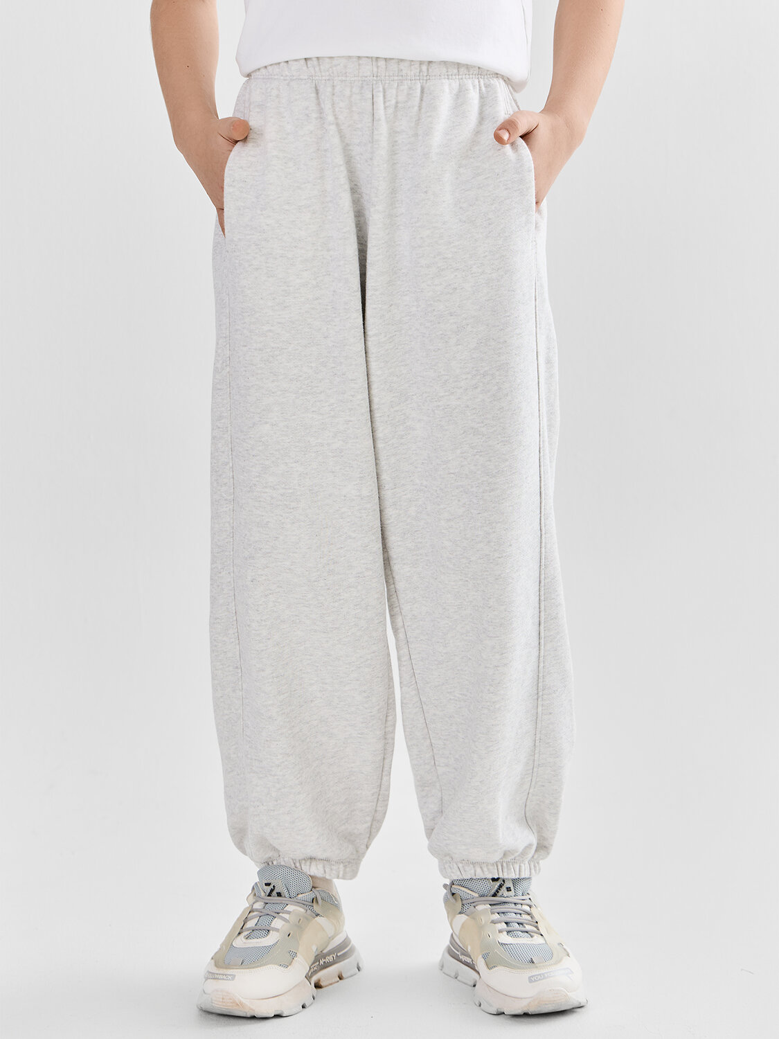 MARK FORMELLE Брюки 589587 183409 серый меланж