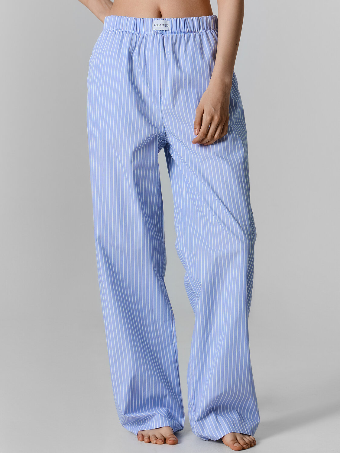 MARK FORMELLE Брюки 589589 532524 св.голубая полоска