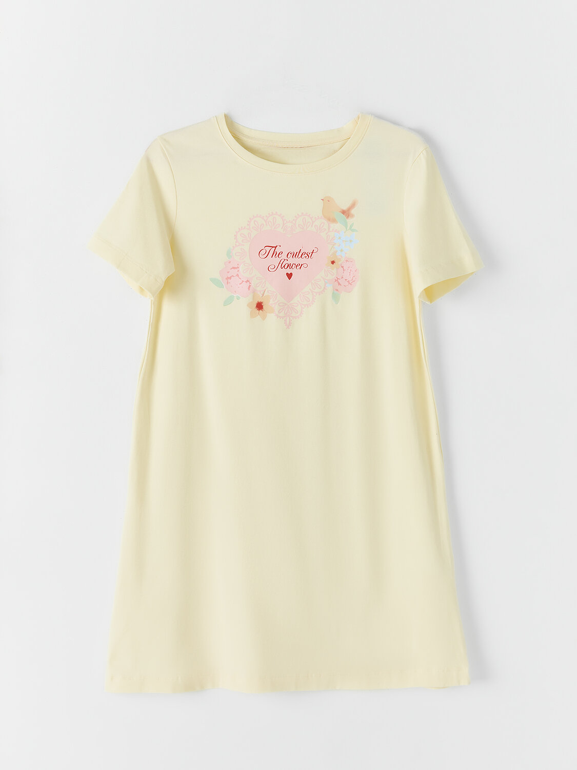 MARK FORMELLE Сорочка 589623 572346 разбеленный желтый +печать