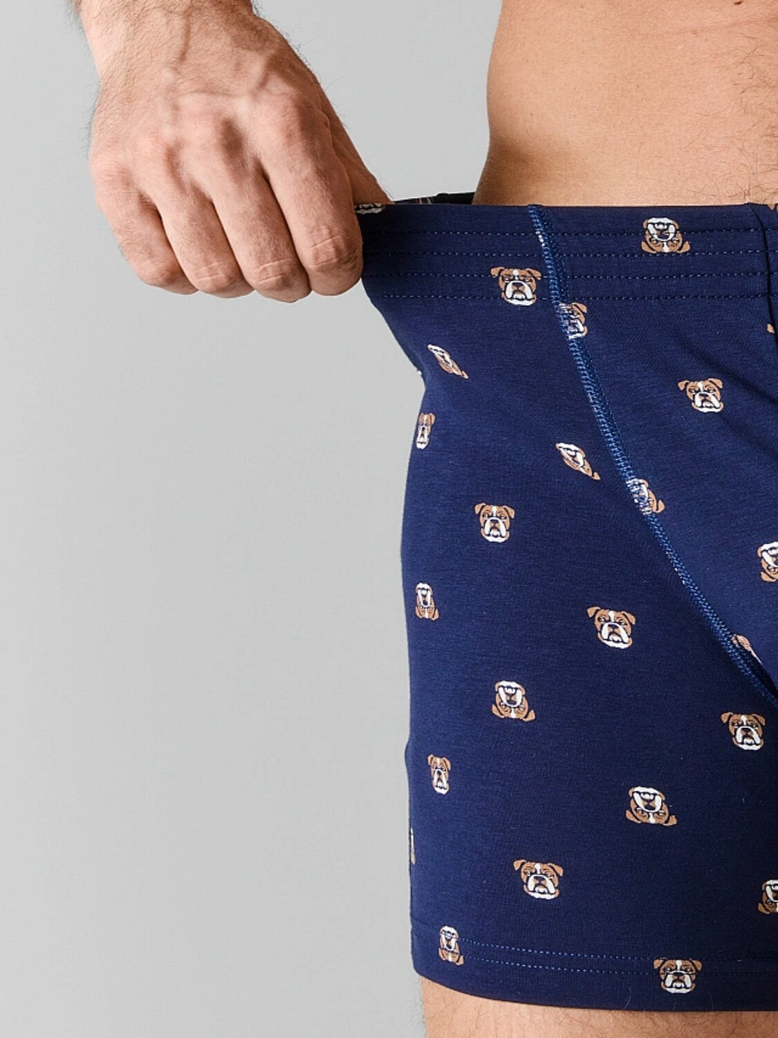 MARK FORMELLE Трусы 589650 411143 бульдоги на т.синем