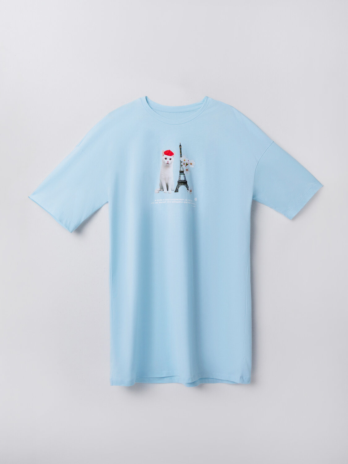 MARK FORMELLE Туника 589658 512079 голубое небо +печать