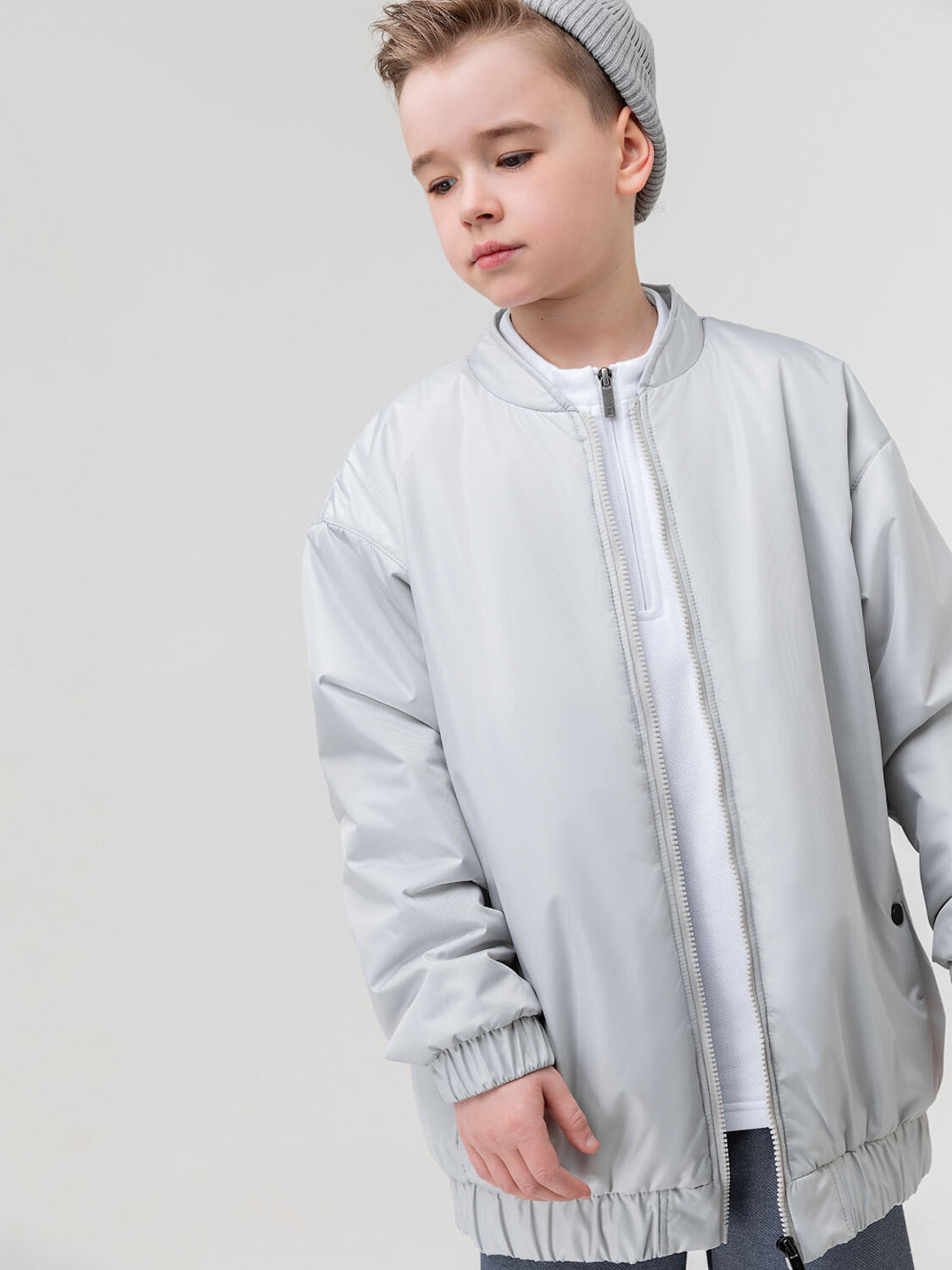 Bodo Бомбер 589680 49-11МU светло-серый