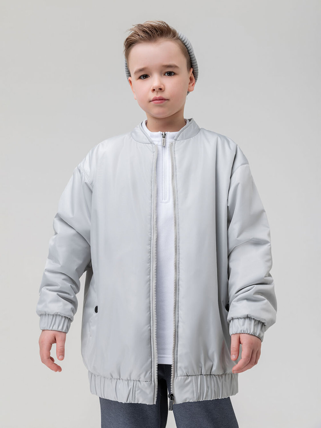 Bodo Бомбер 589680 49-11МU светло-серый