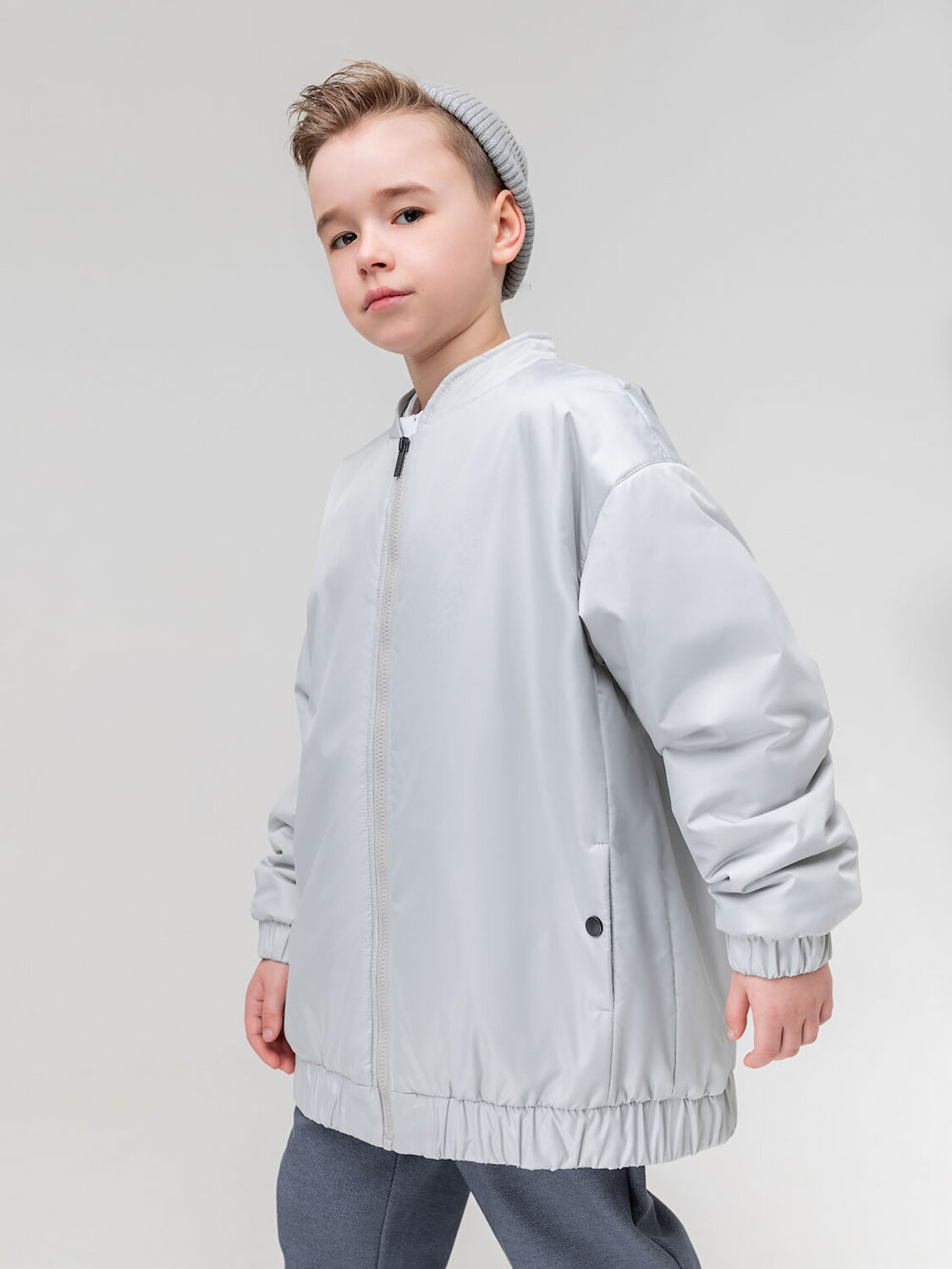 Bodo Бомбер 589680 49-11МU светло-серый