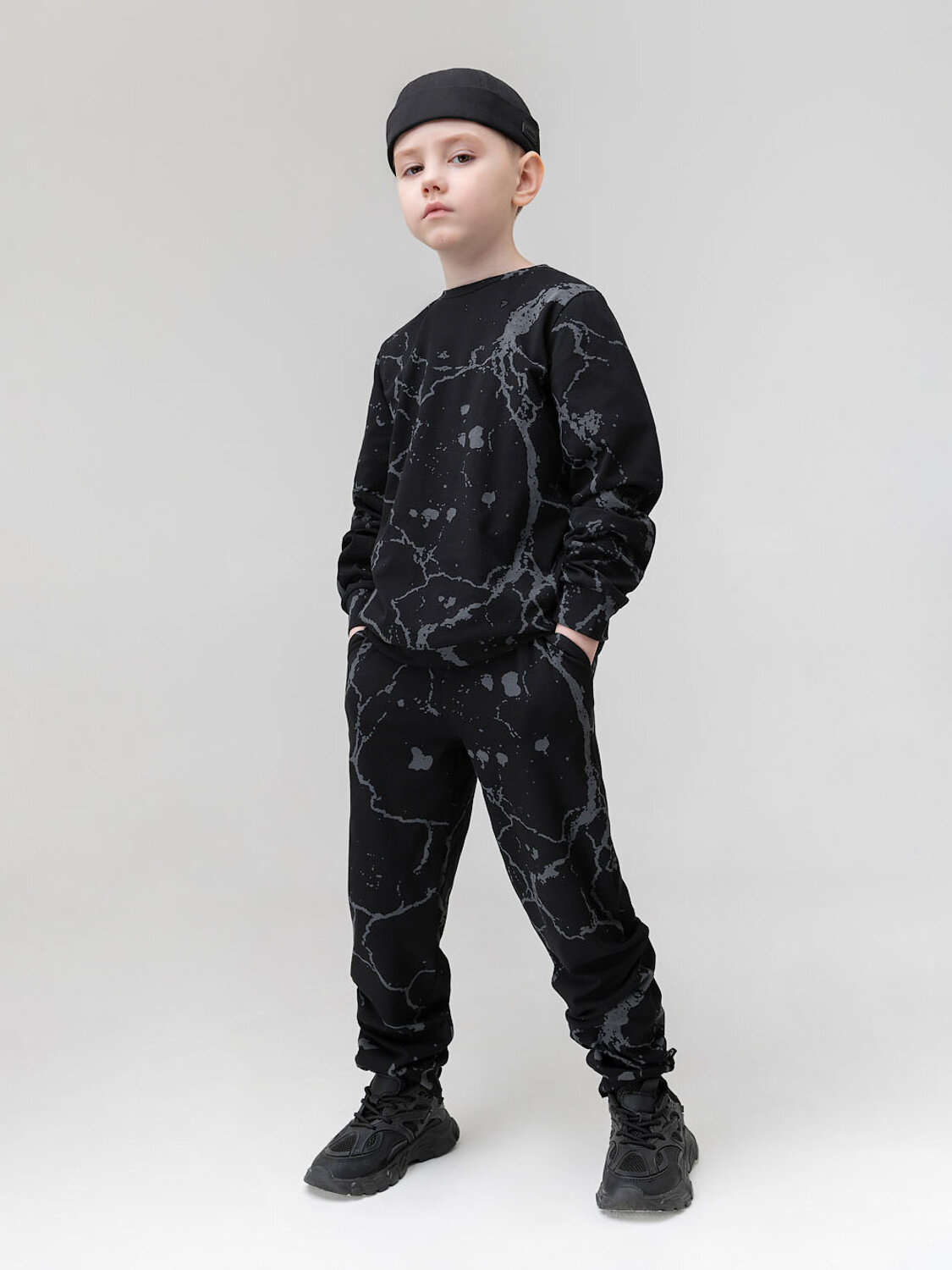 Bodo Костюм 589690 11-263МU графит (мрамор)