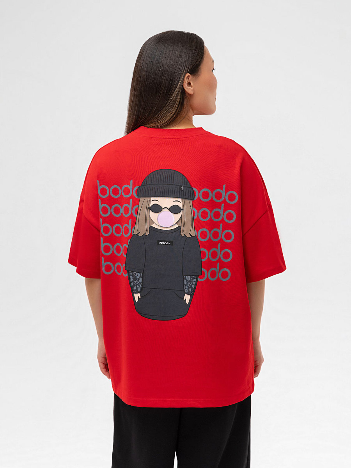 Bodo Футболка 589693 36-138MU красный