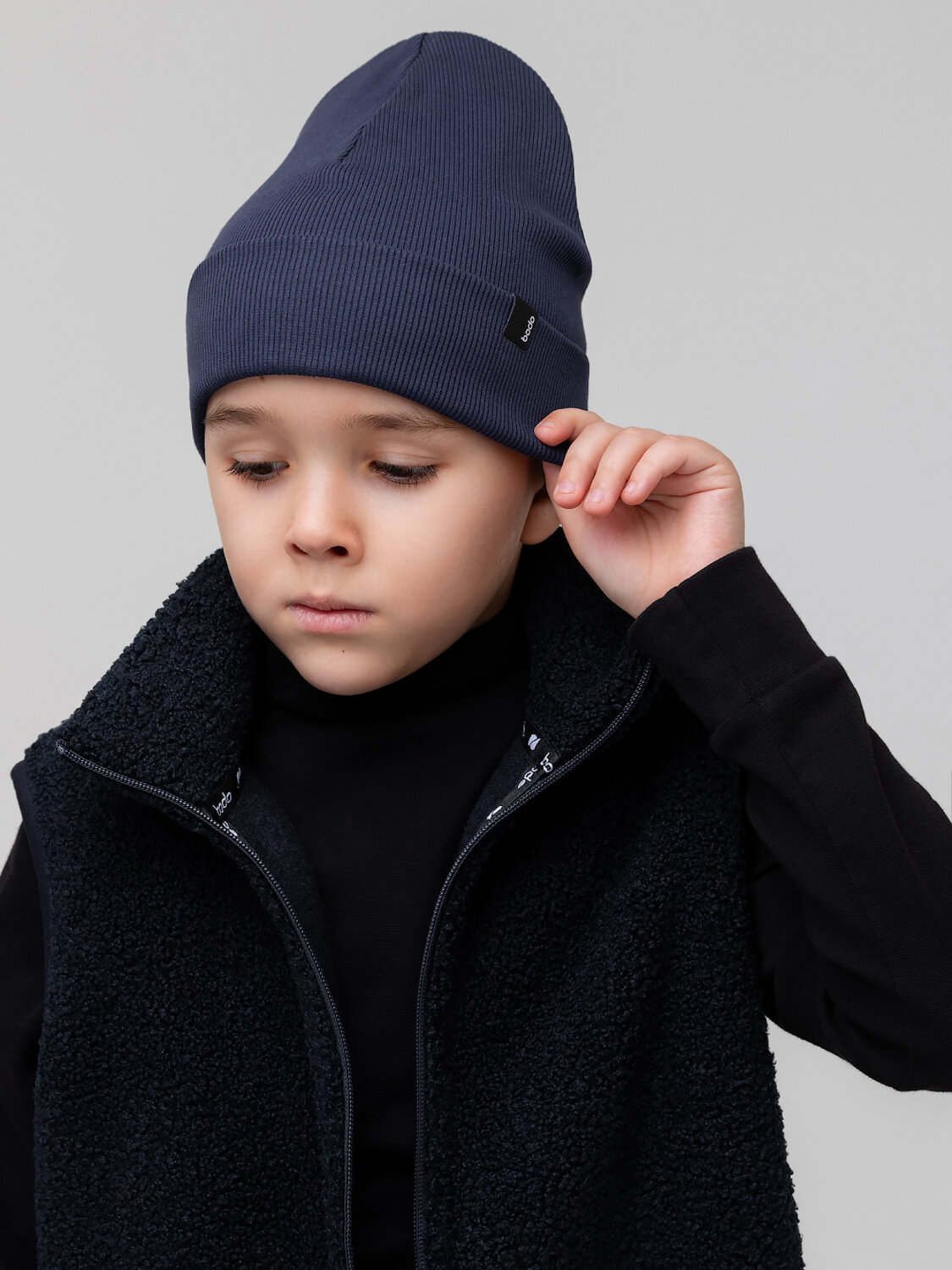 Bodo Шапка 589695 10-418MU темно-синий