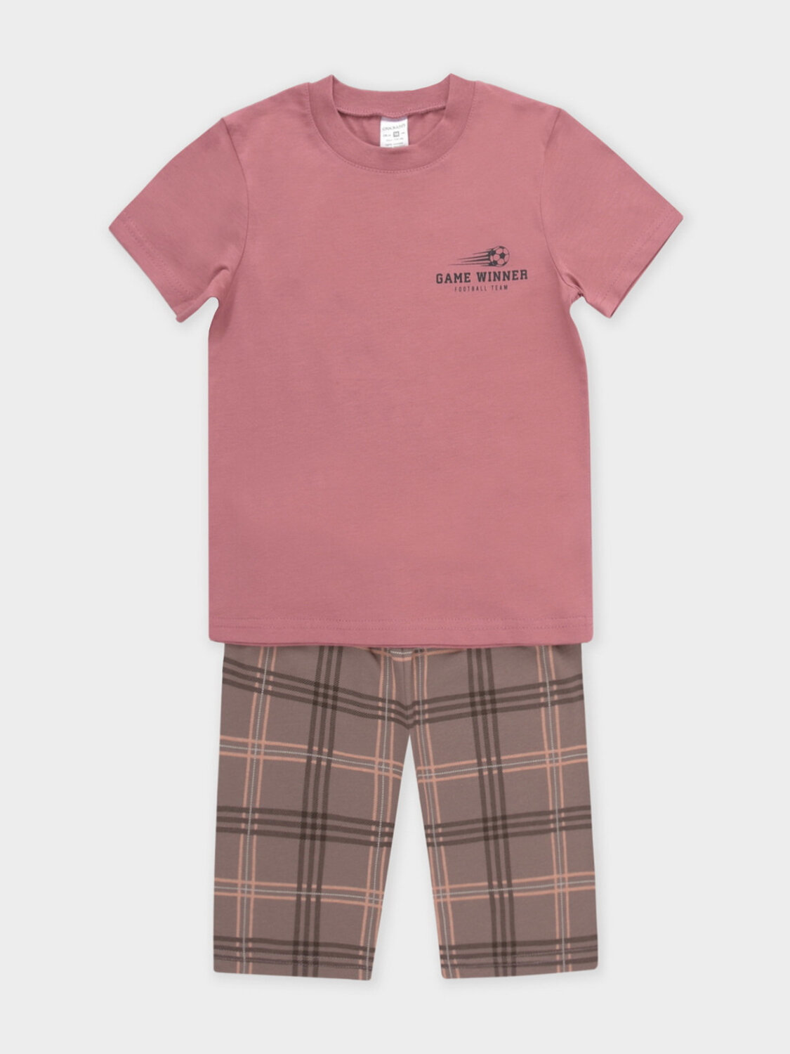 CROCKID Пижама 589699 К 1528 коричневый