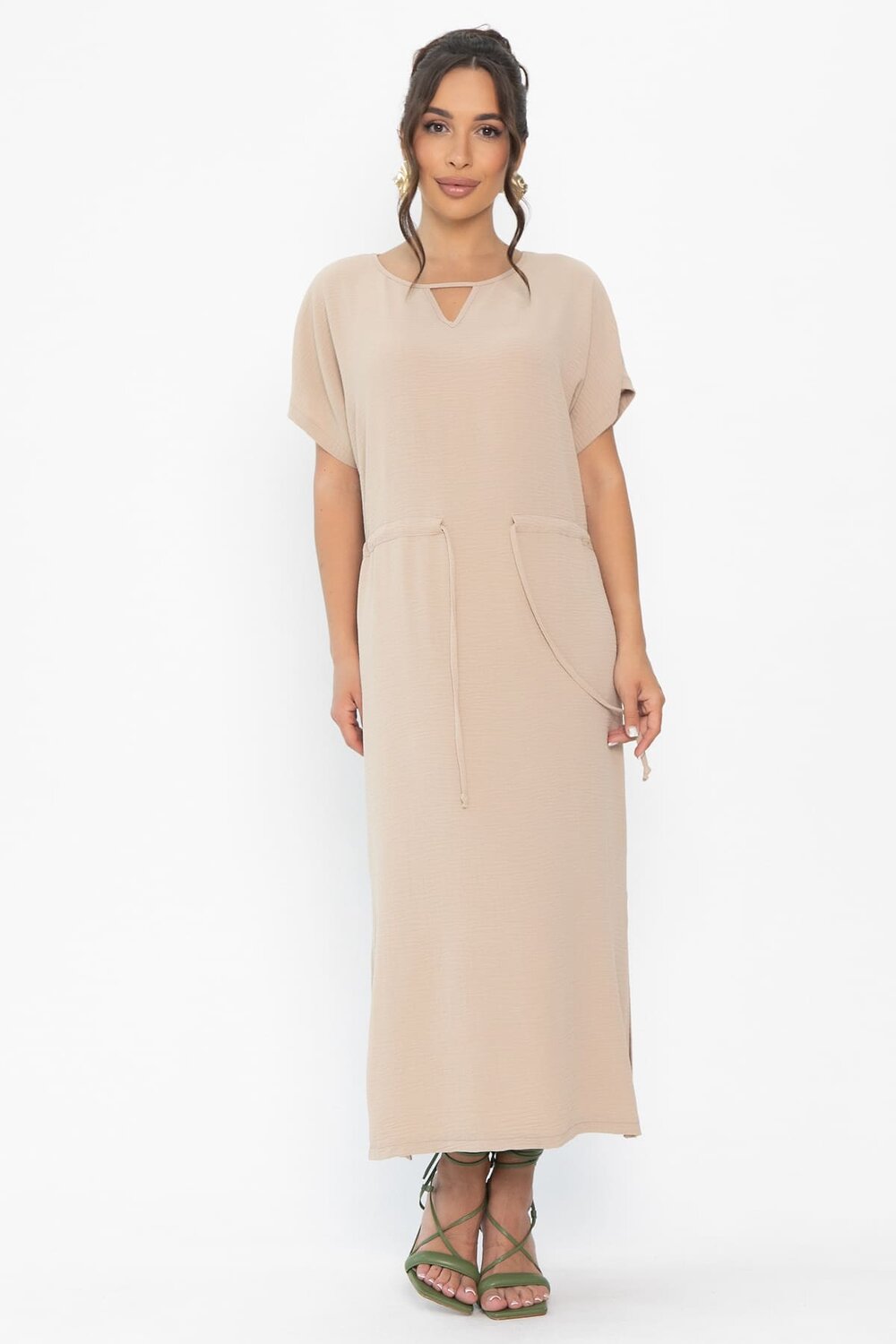 LT Collection Платье 589709 П15345-5М бежевый